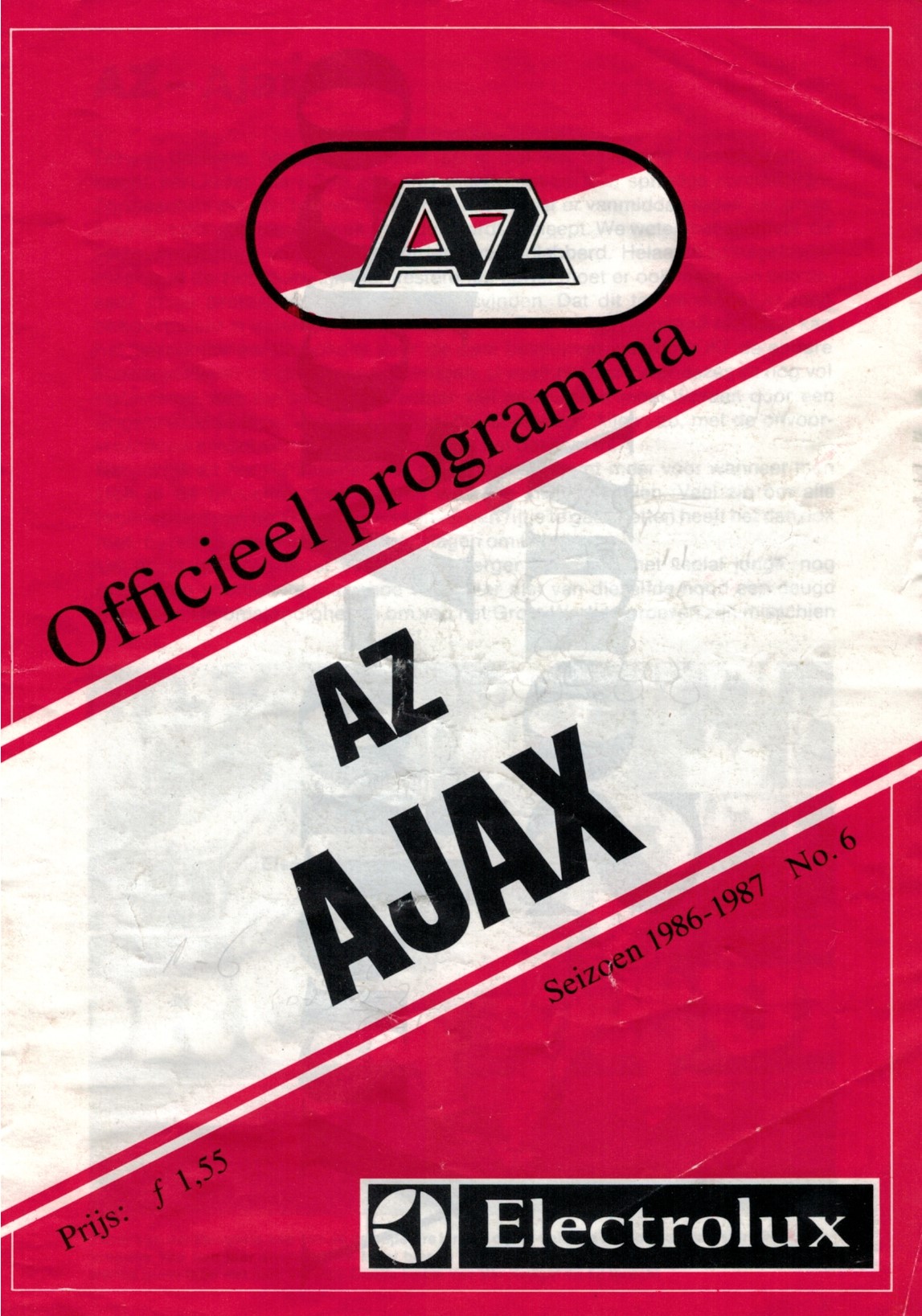 AZ Programma 26-okt-1986 ajax thuis